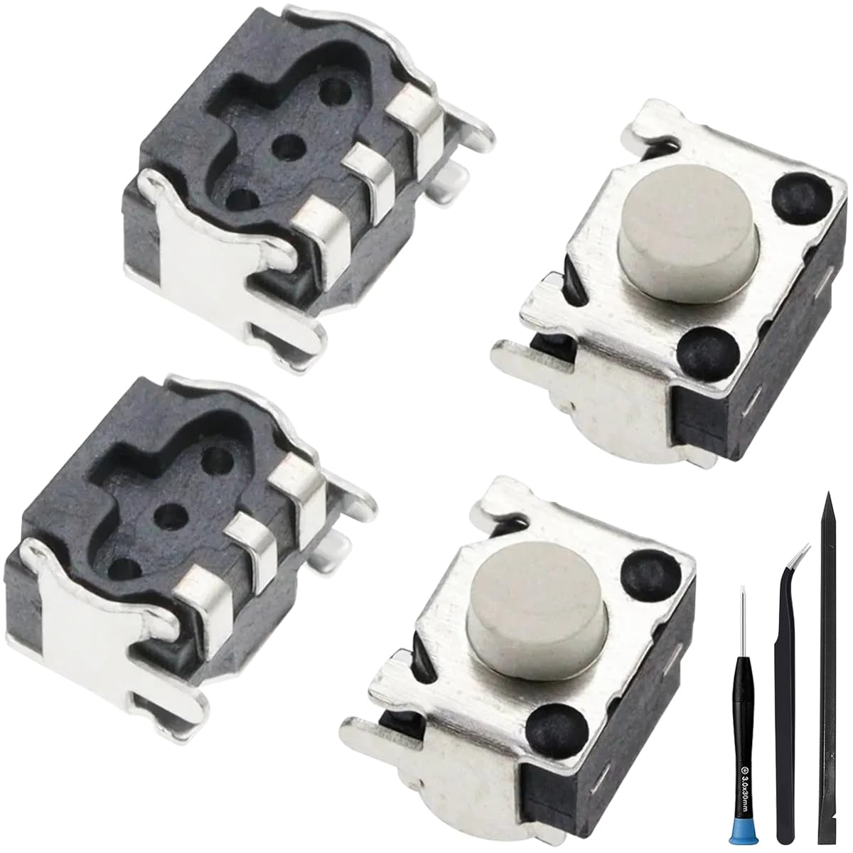 Amazon.co.jp: ZHUROUPU 4 PC L1 R1 マイクロ スイッチ バンパー